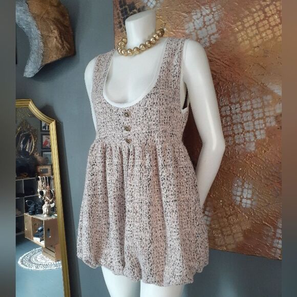 Zara Boucle Cotton Mini Bubble Dress - Picture 13 of 15